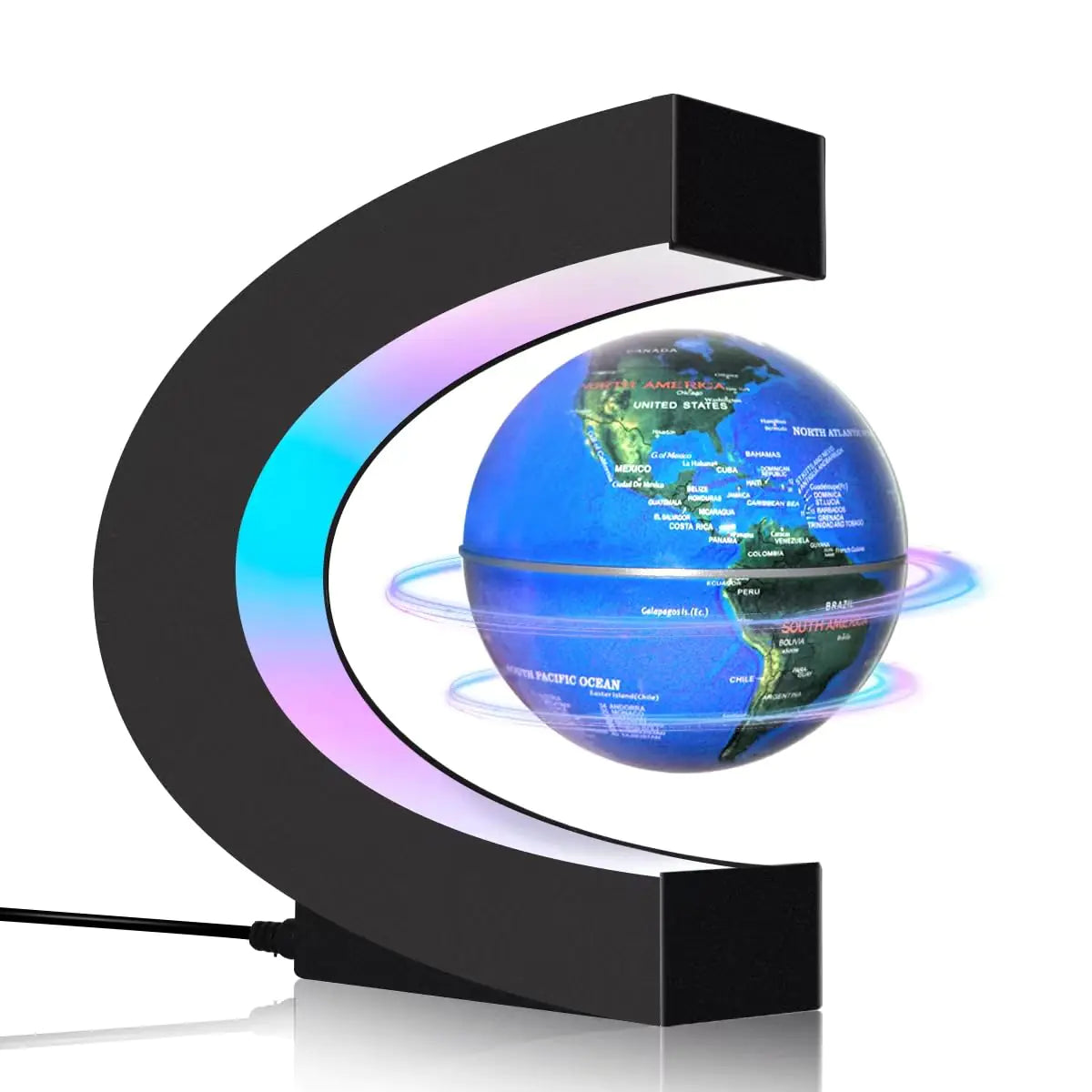 Magnetic Globe Light with Levitation Tech