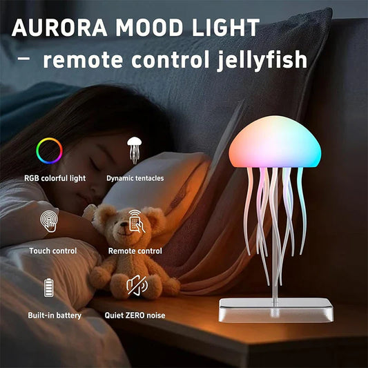 Magical Jellyfish Glow Lamp
