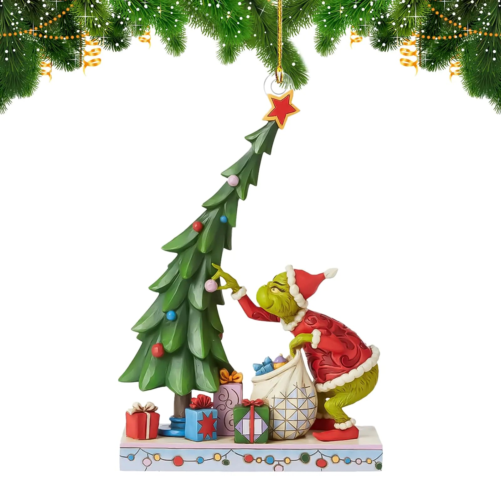 Christmas Tree Decorations 2025 Hanging Green Christmas Ornaments