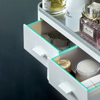 Magnetic Toothbrush Holder Set with Automatic Toothpaste Dispenser