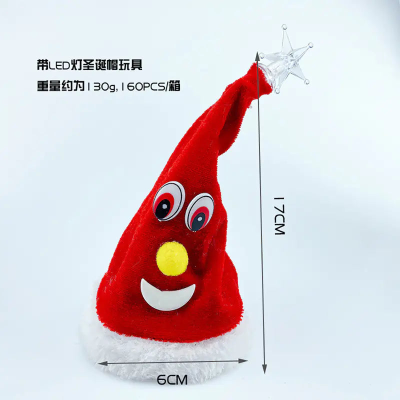 Electric Santa Parachute Toy for Christmas Decoration