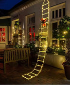 Santa Claus Ladder Festoon Light