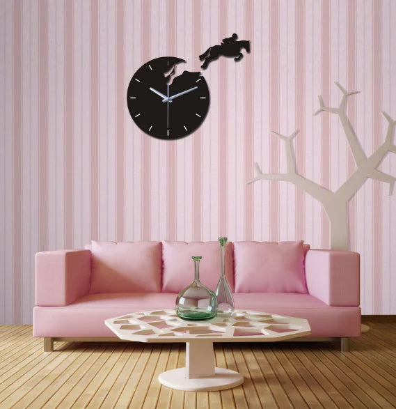 DIY 3D Wall Clock with Eco-Friendly Acrylic Design