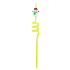 6-Piece Christmas Party Straw Set